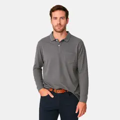 MOSS - Polera Piqué Manga Larga