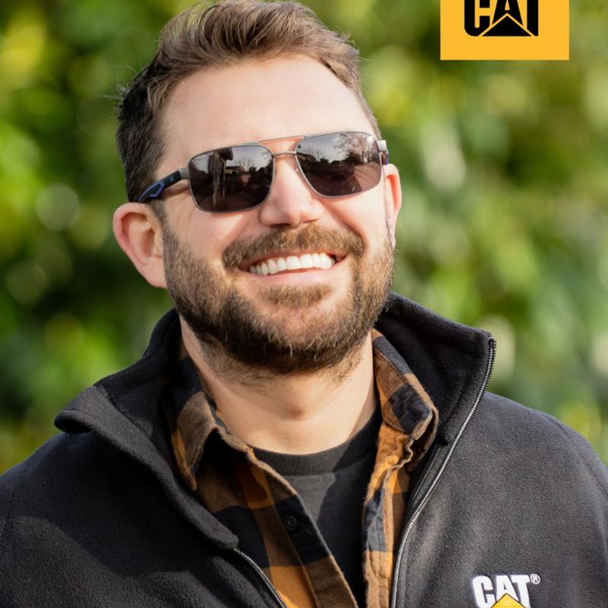 CAT - Lentes de Sol Polarizados CAT CTS-8024-005P Negro