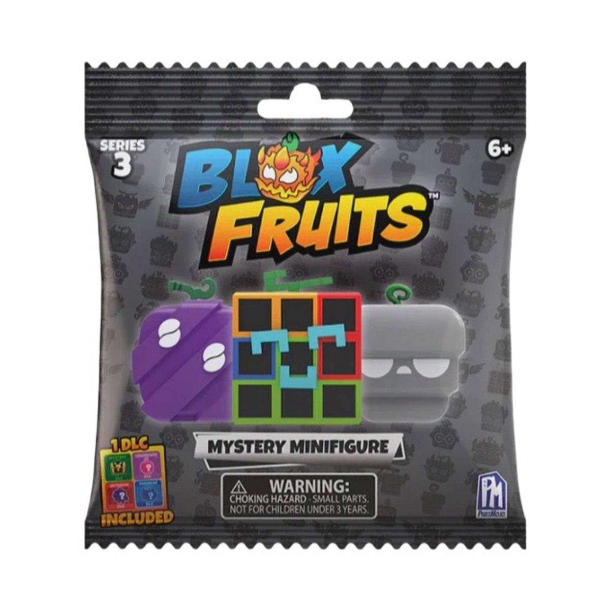 ROBLOX - 1 Mini Figura Blox Fruits De La Serie 3 Al Azar + Código