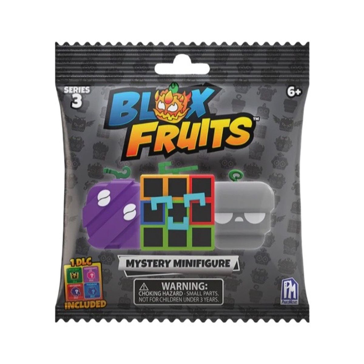 ROBLOX - 1 Mini Figura Blox Fruits De La Serie 3 Al Azar + Código