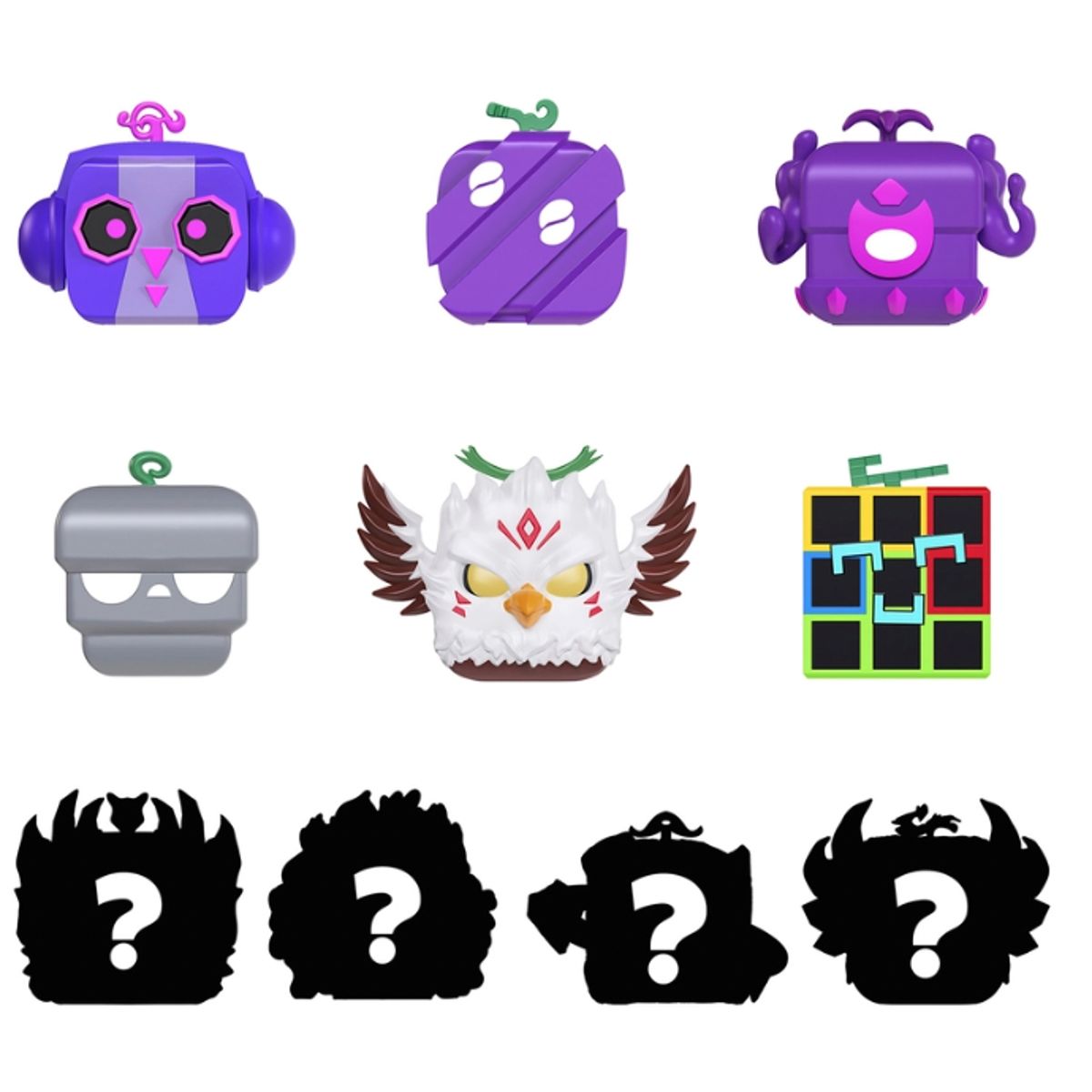 ROBLOX - 1 Mini Figura Blox Fruits De La Serie 3 Al Azar + Código