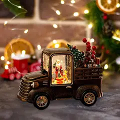 MOVI - CAMIÓN NAVIDEÑO CON LUCES MÚSICA Y ESCENA DE SANTA CLAUS