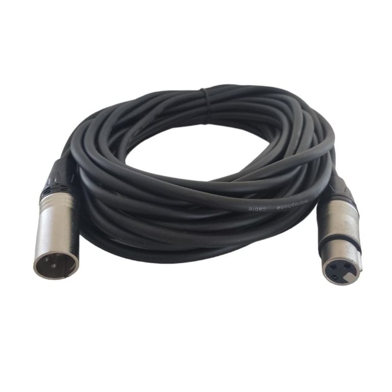 NUTECH Cable XLR para Microfono 10mt 7237