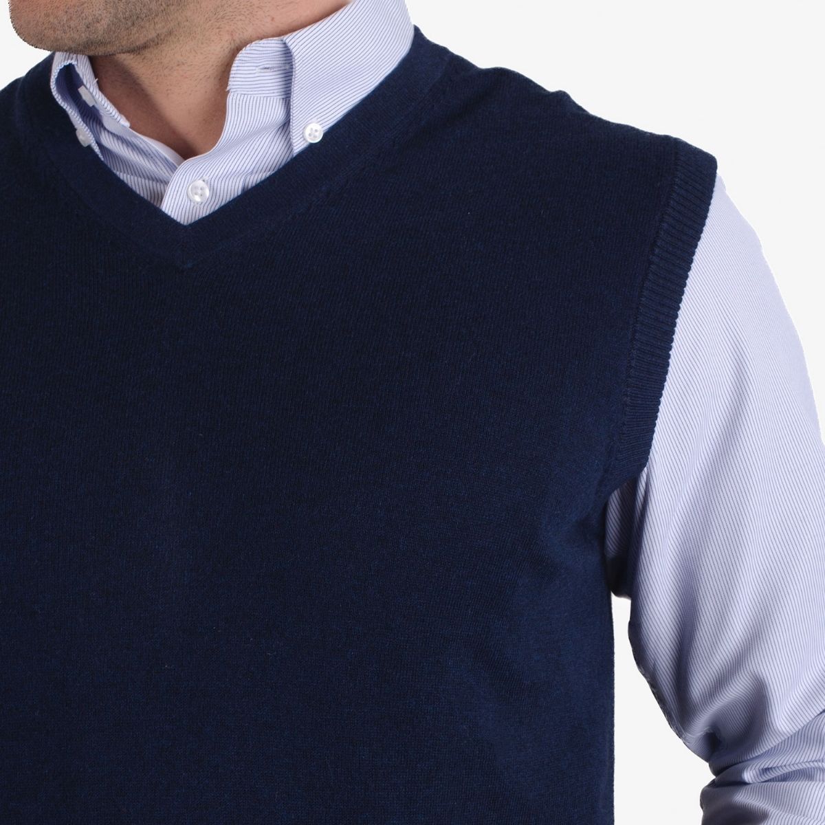 MOSS - Sweater 95% algodón sin mangas