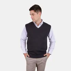 MOSS - Sweater 95% algodón sin mangas