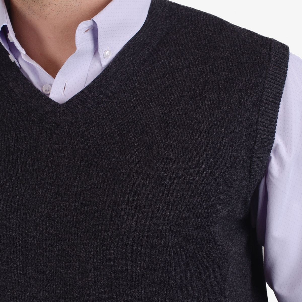 MOSS - Sweater 95% algodón sin mangas