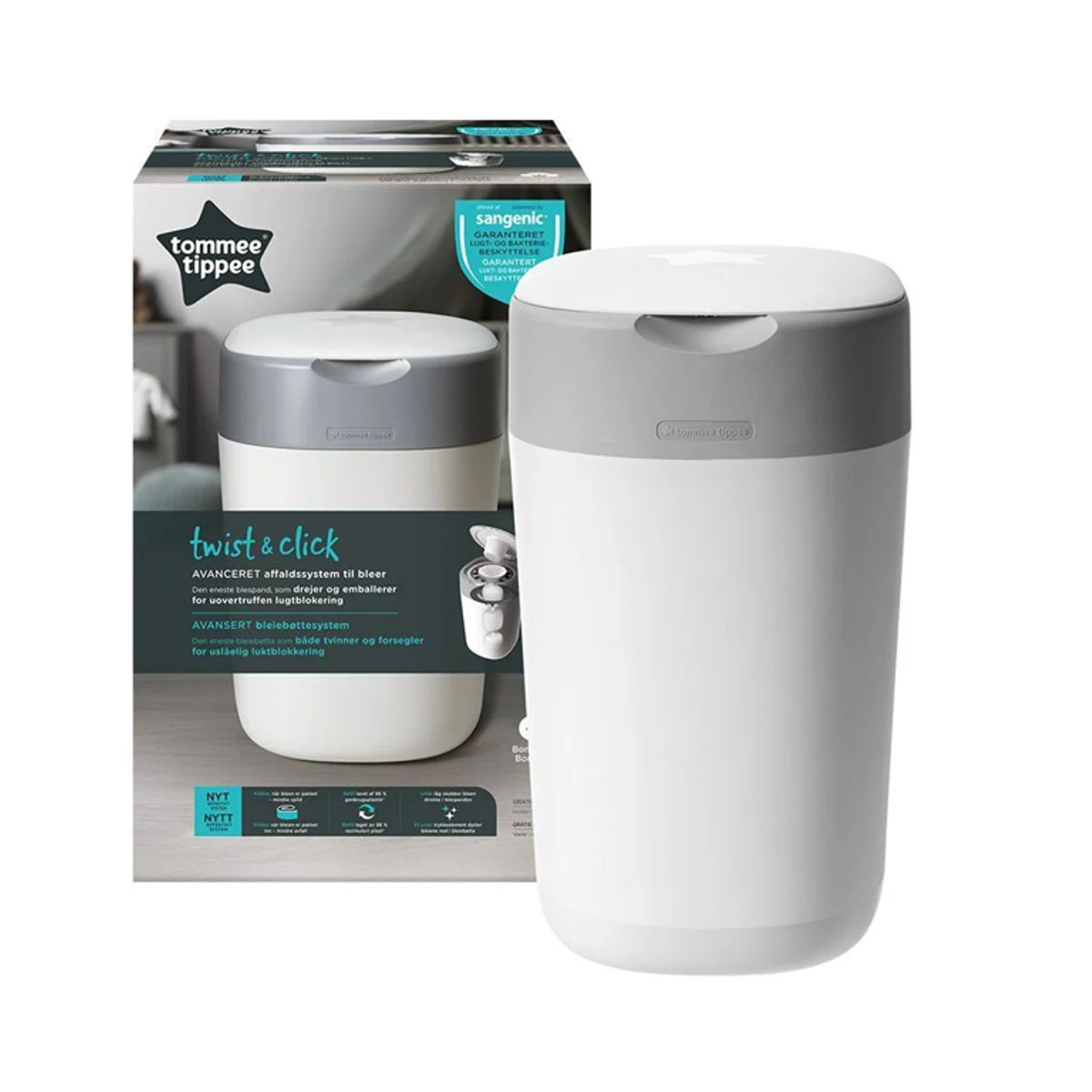 TOMMEE TIPPEE - CONTENEDOR BASURERO PARA PAÑALES SANGENIC TWIST & CLICK