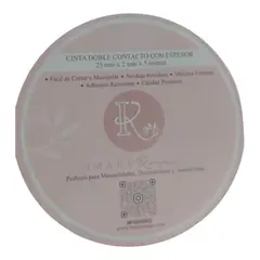 IMARU ROSAS - Cinta doble contacto con espuma 25mmx5mtrs 2MM de espesor