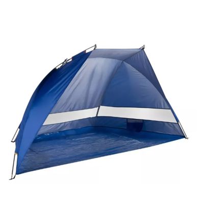 Imagen 2 del producto Media carpa Refugio Playa UV 50+ Para Viento Toldo Familiar Plegable Portátil 220x115x115cm