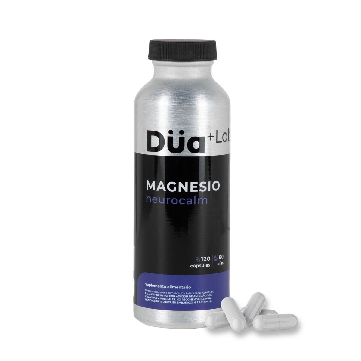 DUA LABS - Magnesio Neurocalm Düa Labs® 120 Cápsulas Para 60 días