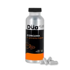 DUA LABS - Curcuma + Pimienta Negra Düa Labs® 120 Cápsulas Para 60 días