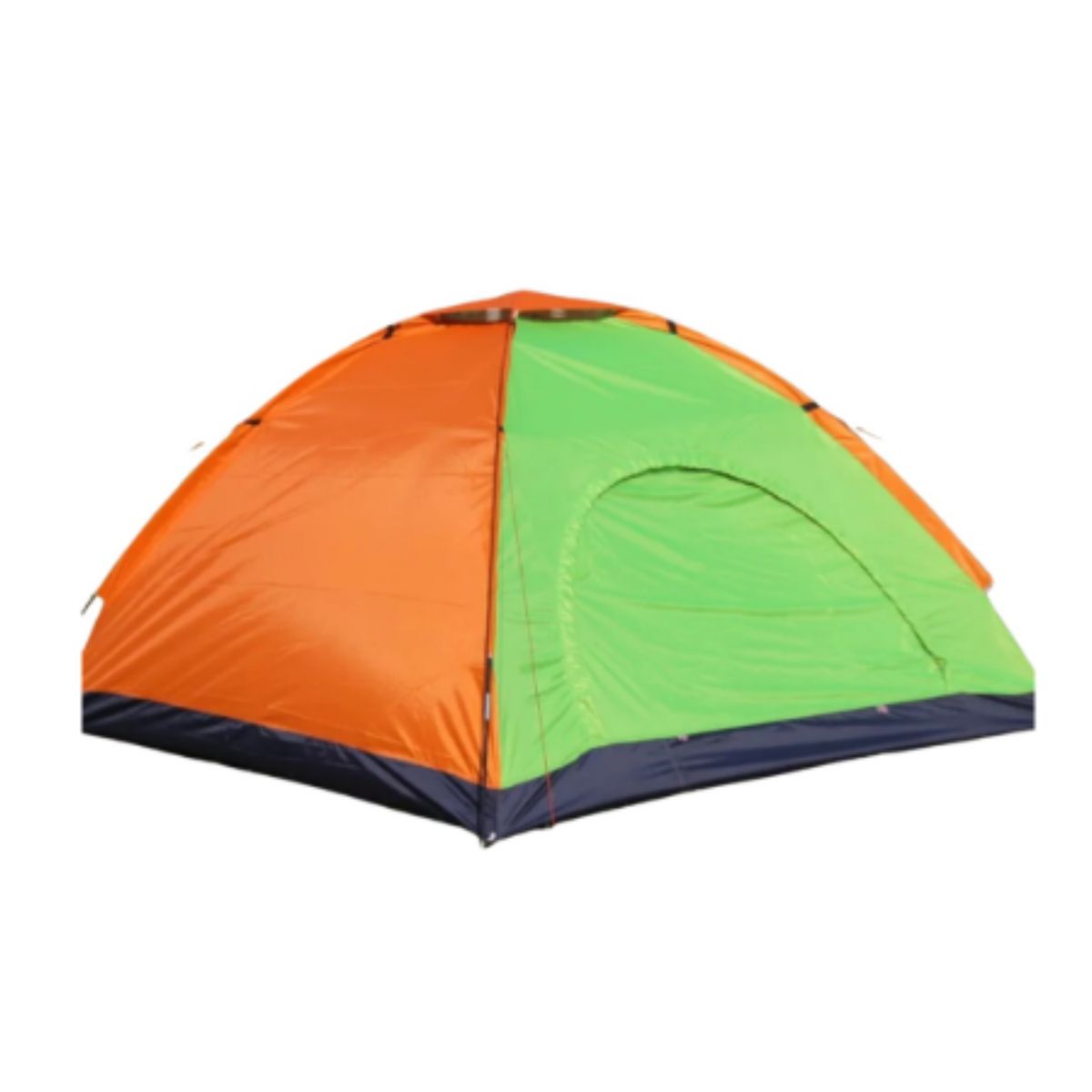 GENERICO - Carpa Automática Transportable para 4 personas Camping/Playa Azul, Verde, Naranja