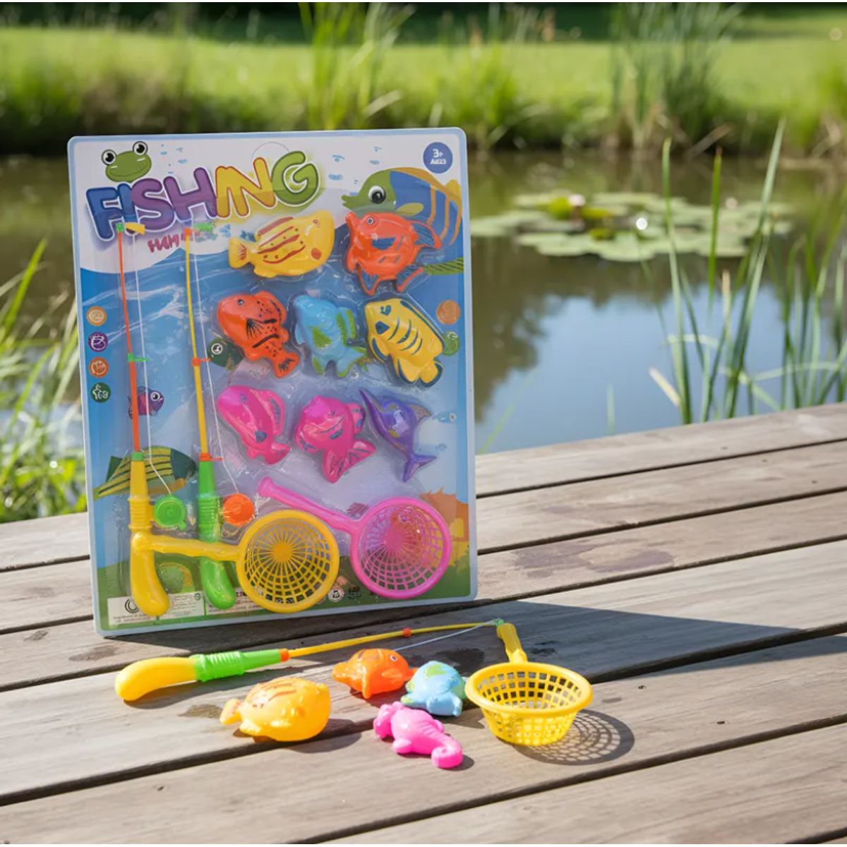 GENERICO - Juguete Set Pesca Milagrosa