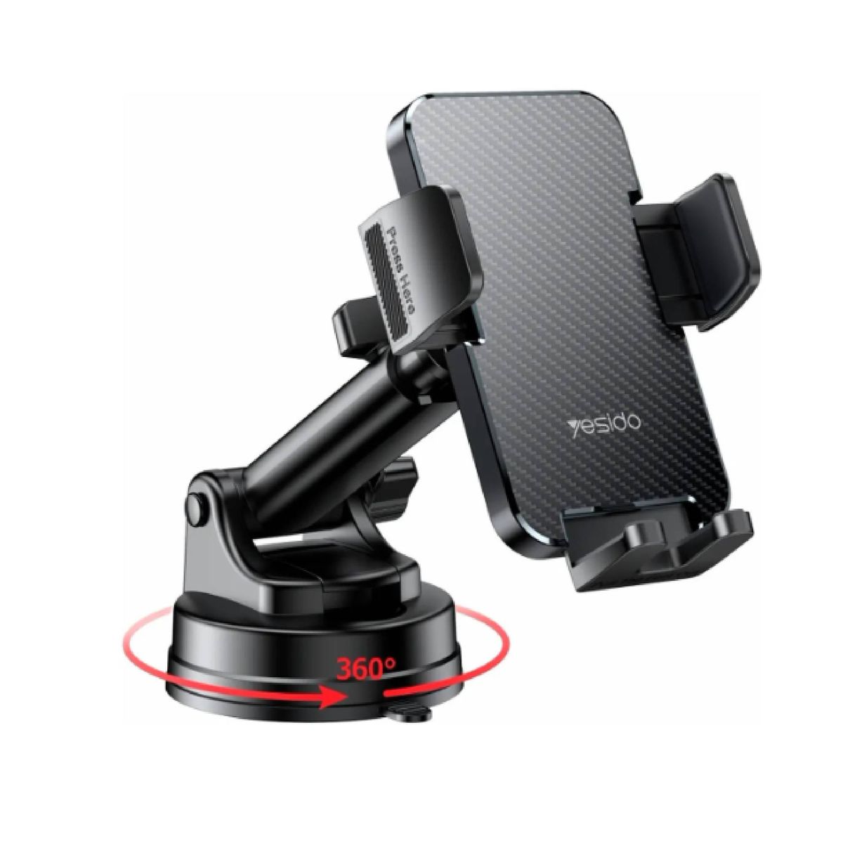 YESIDO - Soporte Holder Porta Celular De Clip Marca Yesido C173