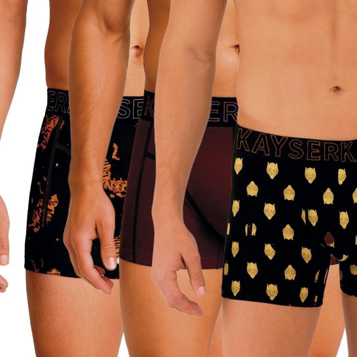 KAYSER - Pack 3 Bóxers Algodón P393237-BUR