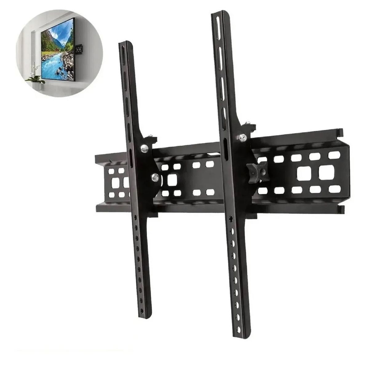 GENERICO - Soporte Inclinable Pared Para Tv led Plasma de 32 a 55  Hasta 40 kg