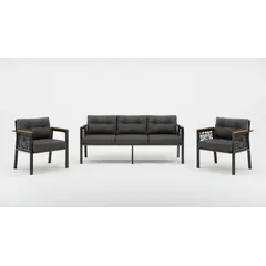 GENERICO - Juego de Living de Terraza Melisa Gris5 Personas