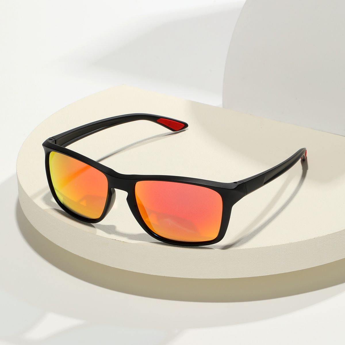 POLASUP - gafas de sol retro Lentes reflectantes elegantes adecuadas compras fiestas actividades al aire libre