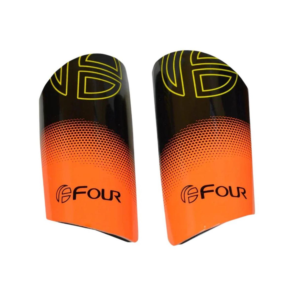 FOUR - Canilleras de Futbol - Four Xtrem Naranjo Negro