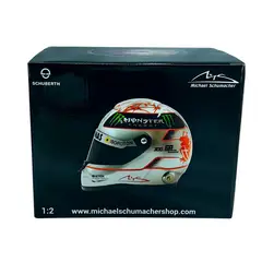 SCHUBERT - Casco Formula 1 Michael Schumacher GP SPA 2012 Mercedes Schuberth 1:2