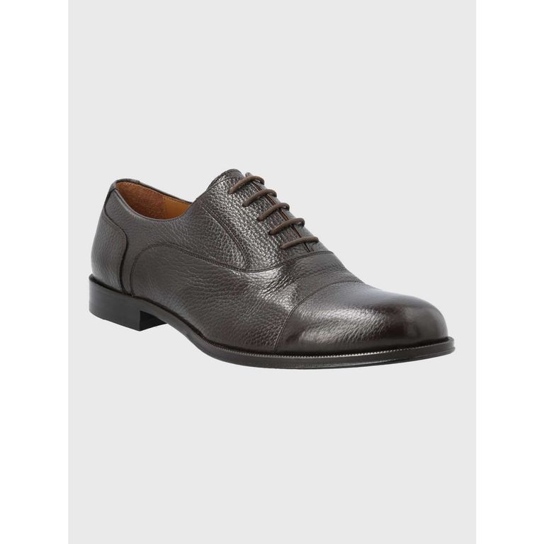 Zapato Italiano Hombre Cuero Padua Café