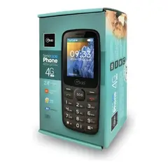 MLAB - Teléfono Senior Bar Sos 4g Lte 2.4 9387 Teléfono Adulto Mayor Celular Botón Emergencia Dual SIM