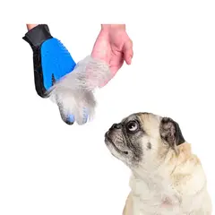 GENERICO - Guante de Aseo de Silicona Para Perros Gatos Mascotas