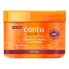 CANTU - Custard Definición y Brillo para Cabello Rizado