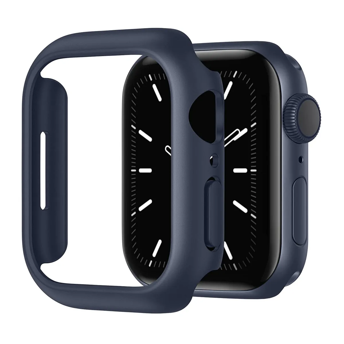 CELLBOX - Protector Carcasa + Mica Azul Para Apple Watch de 41 mm