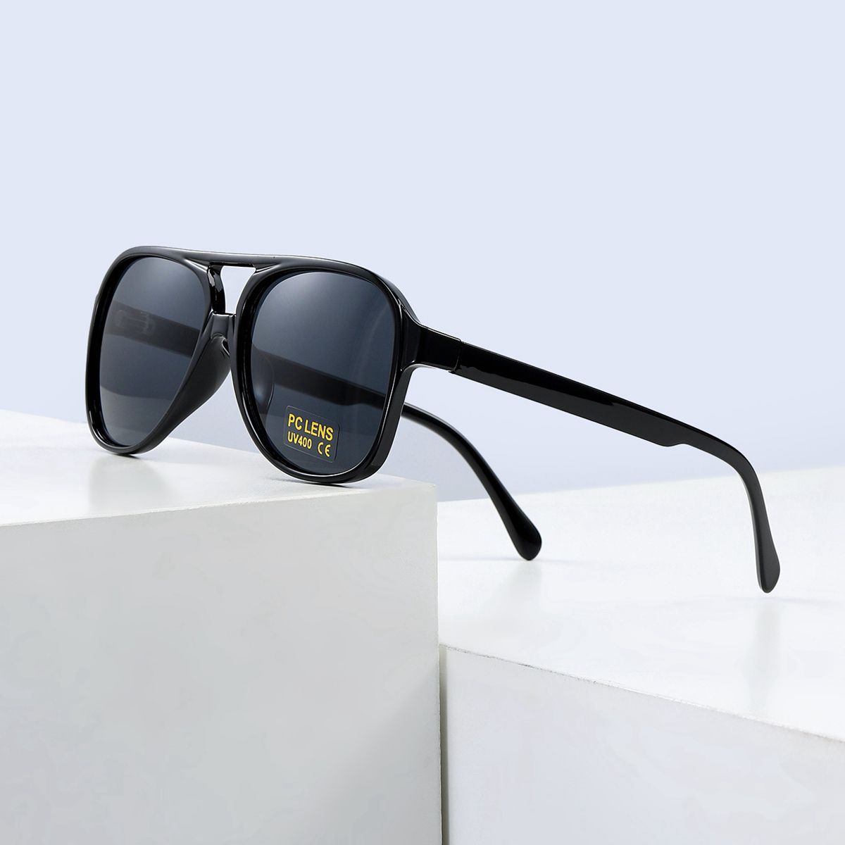 POLASUP - Lentes Gafas de sol de aviador elegantes y clásicas perfectas para viajar fiesta compra UV400