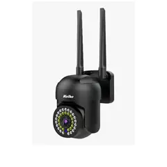 GENERICO - Cámara Seguridad Kolke Ptz 2mp Visión Nocturna Color Audio Color Negro