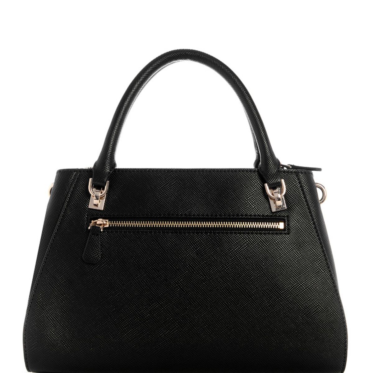 GUESS - Cartera Noelle Ii Luxury Satchel Negro