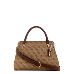GUESS - Cartera Noelle Ii Luxury Satchel Café