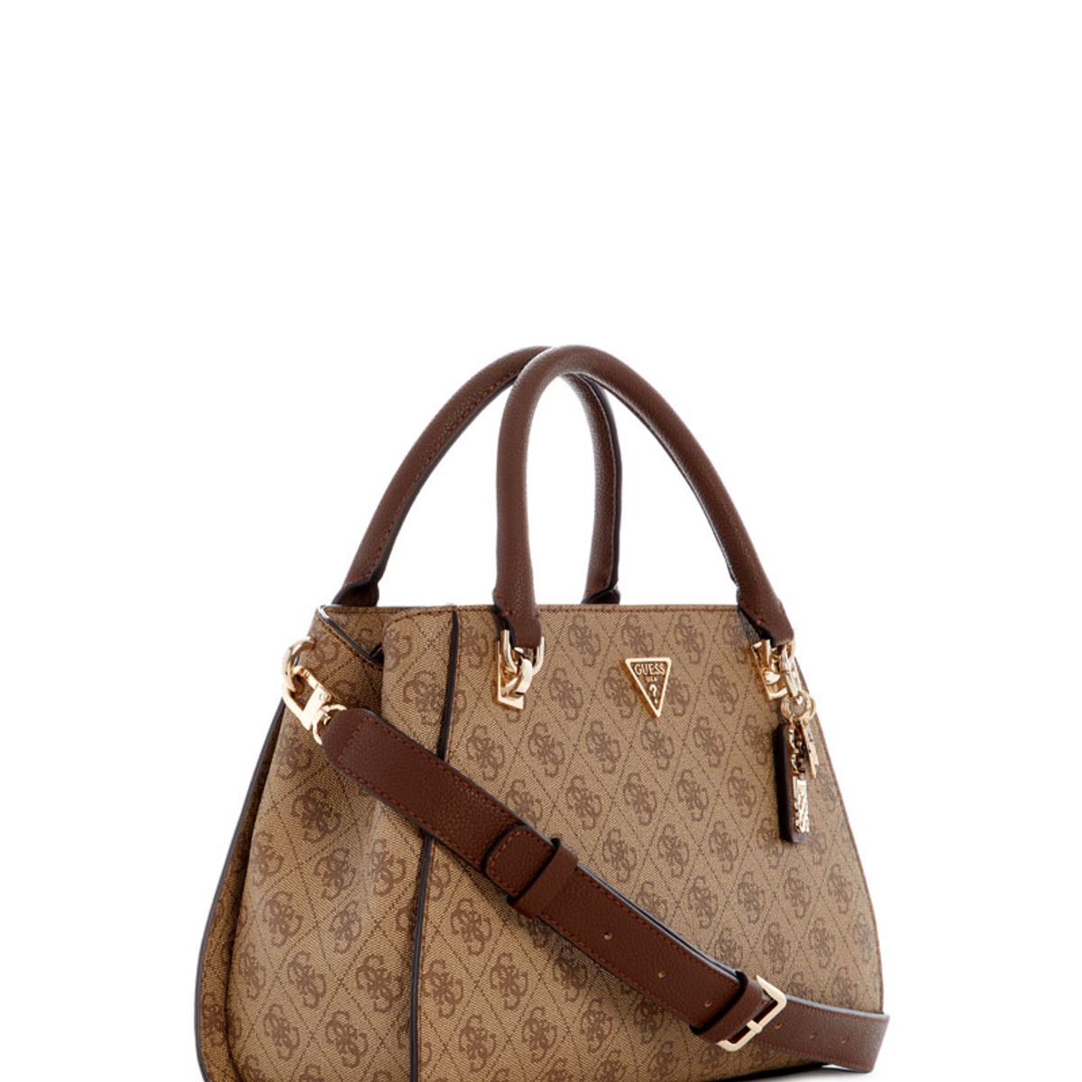 GUESS - Cartera Noelle Ii Luxury Satchel Café