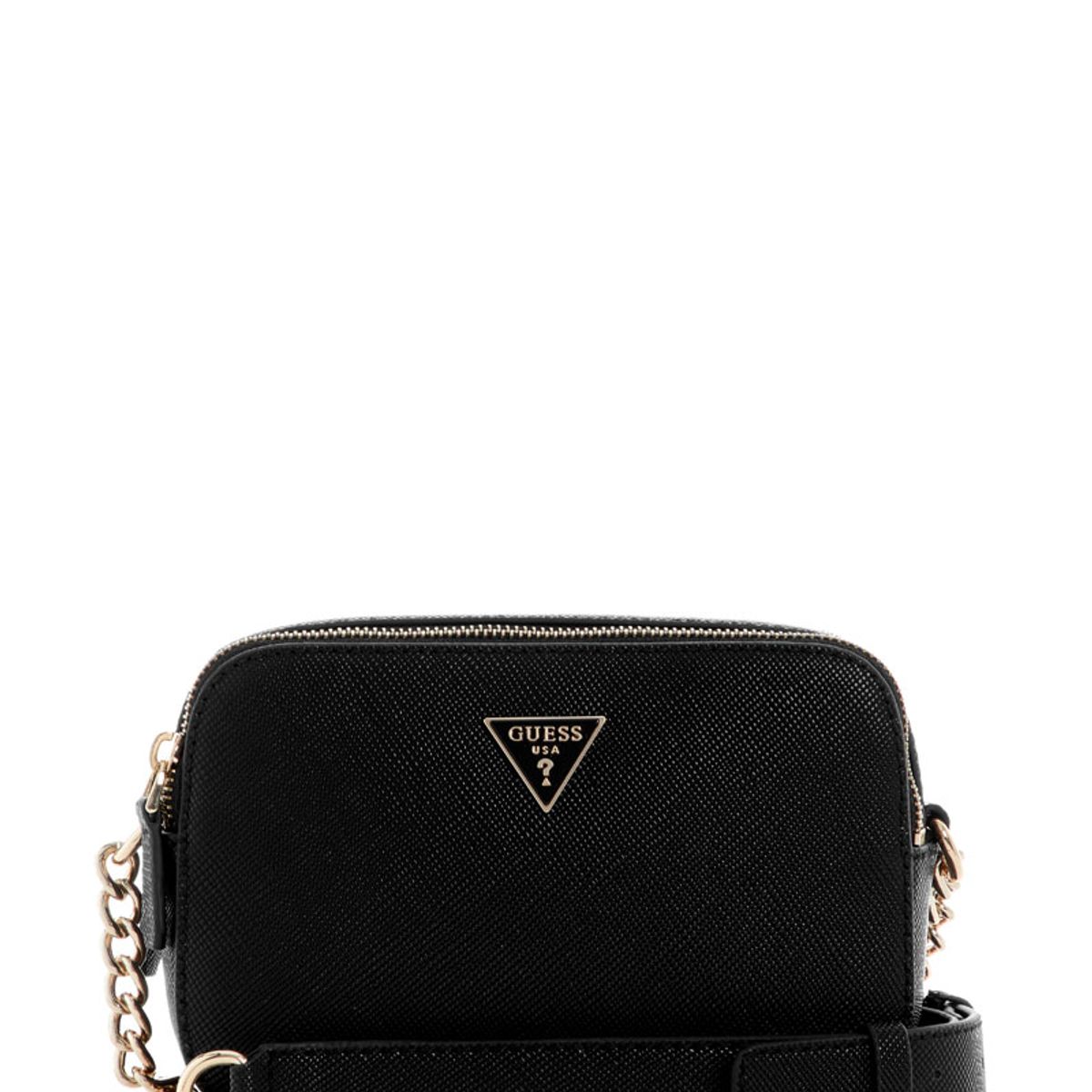 GUESS - Cartera Noelle Ii Camera Crossbody Negro