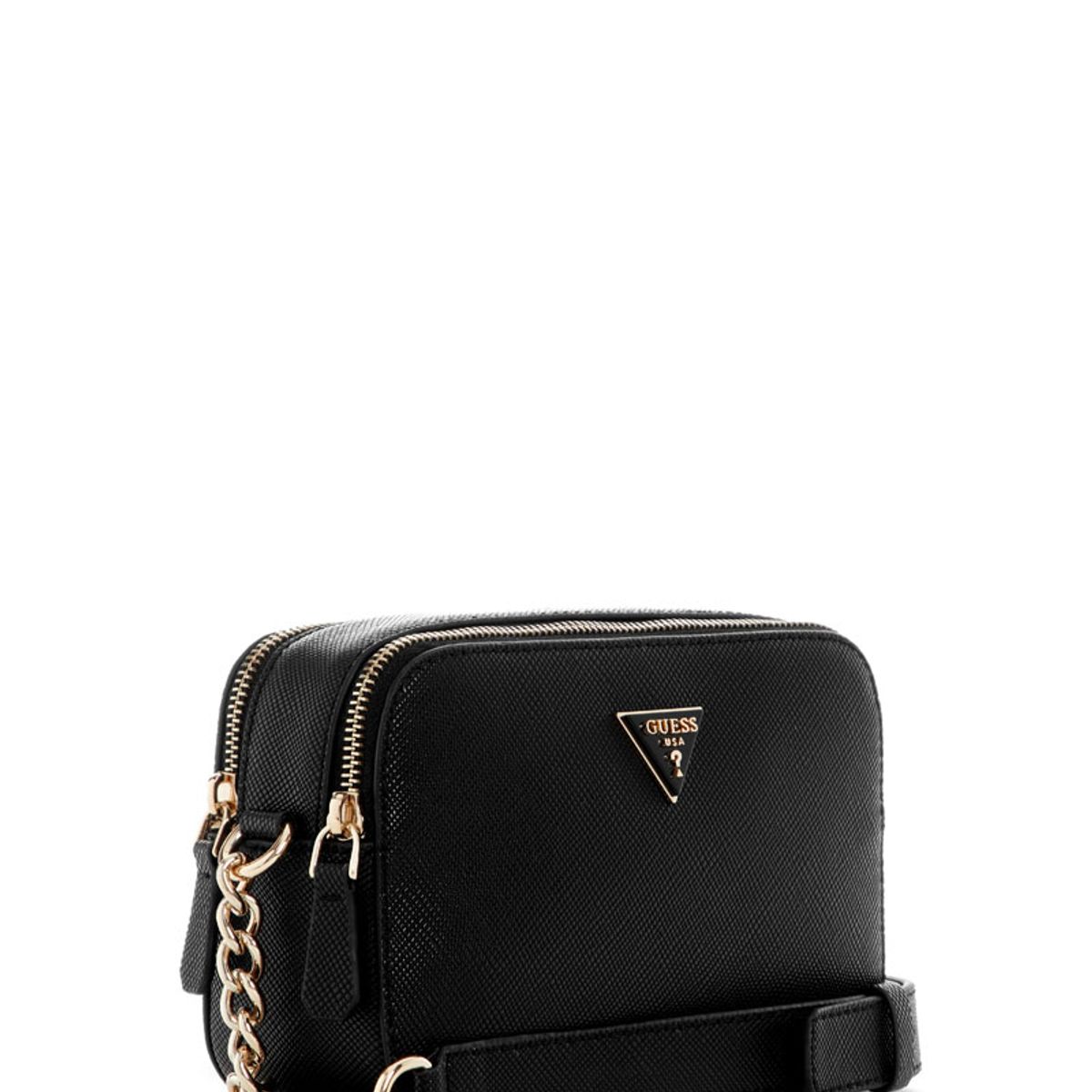 GUESS - Cartera Noelle Ii Camera Crossbody Negro