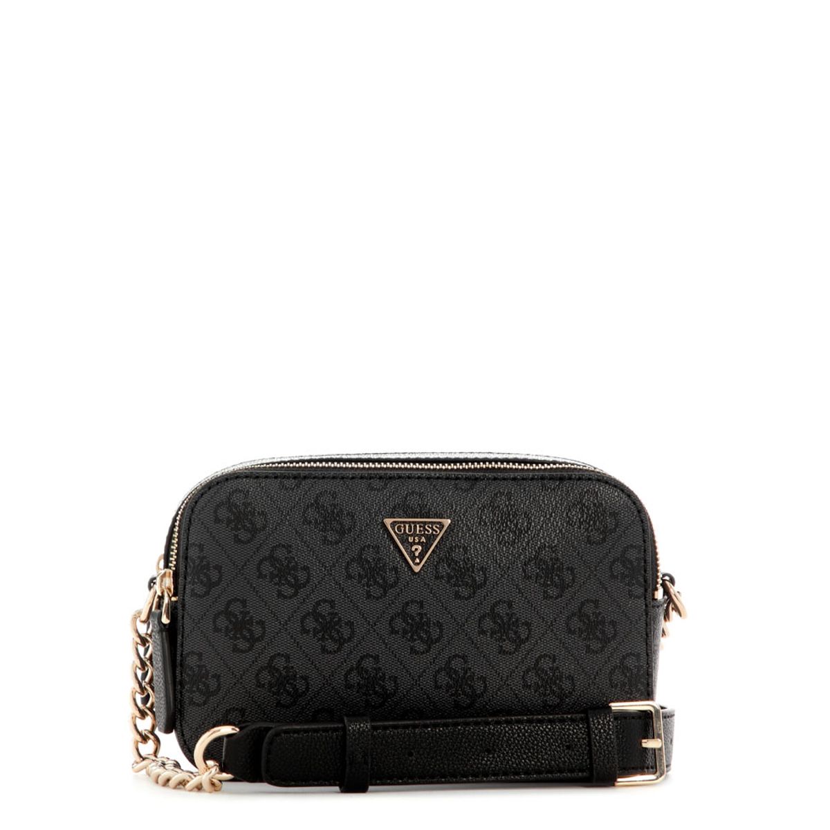 GUESS - Cartera Noelle Ii Camera Crossbody Negro