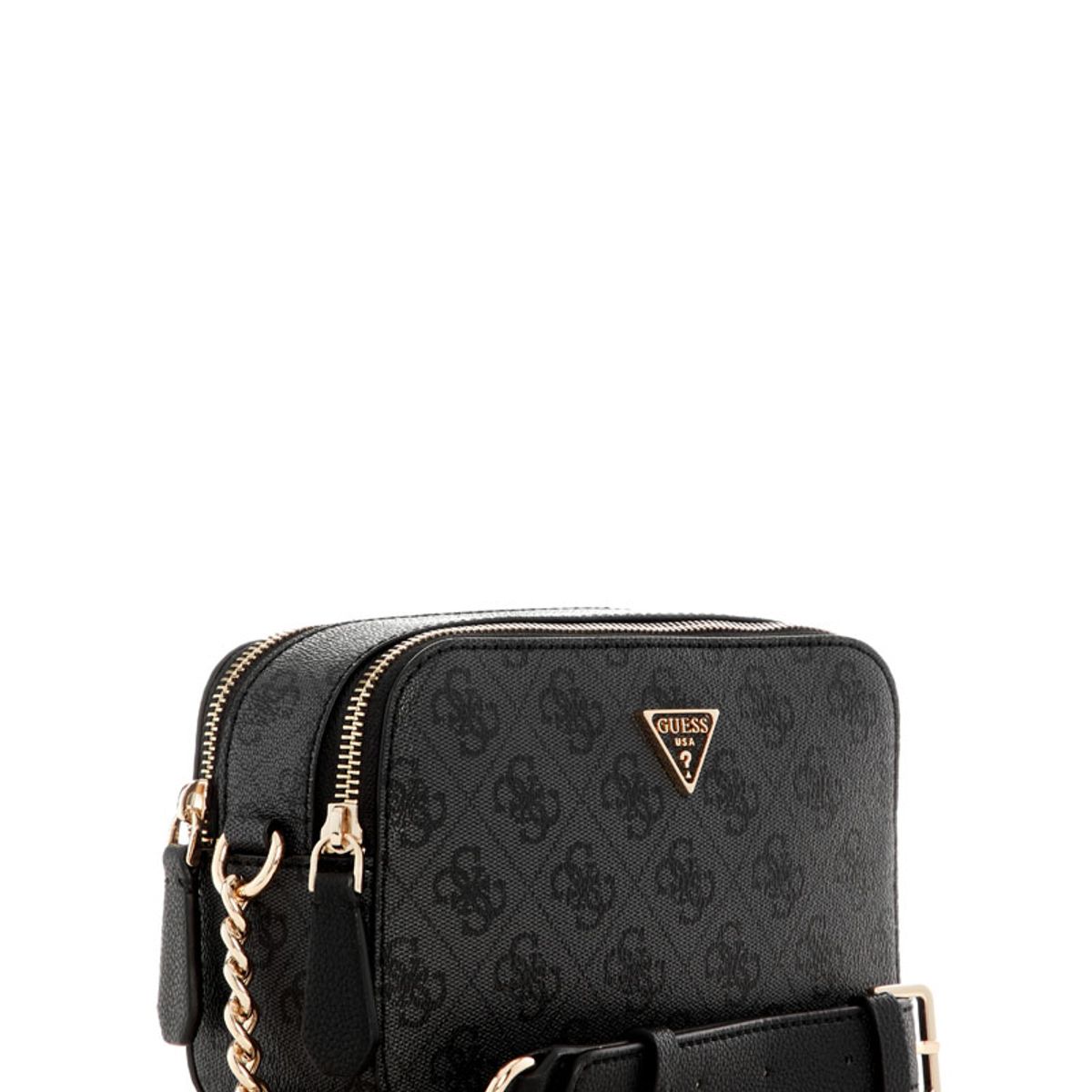 GUESS - Cartera Noelle Ii Camera Crossbody Negro
