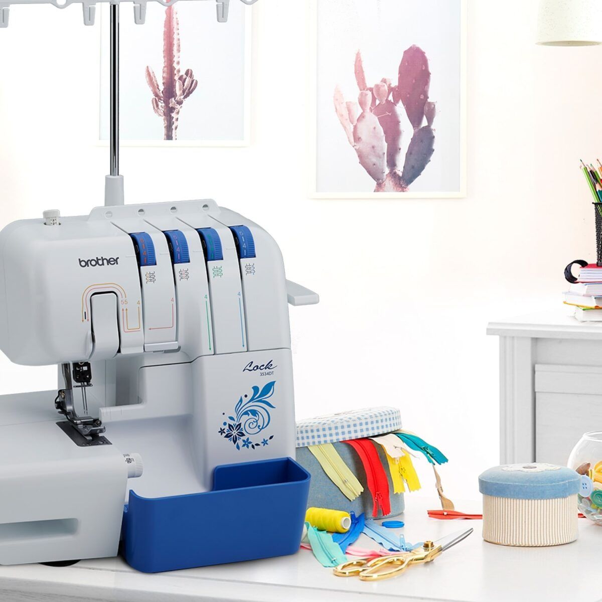 BROTHER - Brother Máquina De Coser Overlock Remalladora 3534DT
