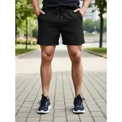 LOOK SHOP - Short Deportivo Hombre Secado Rápido. Bolsillos 8798
