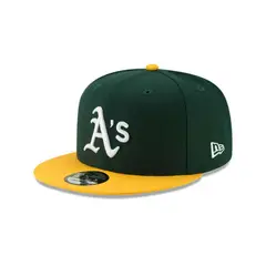 NEW ERA - Jockey Mlb 950 Oakland Athletics Unisex Verde-Amarillo