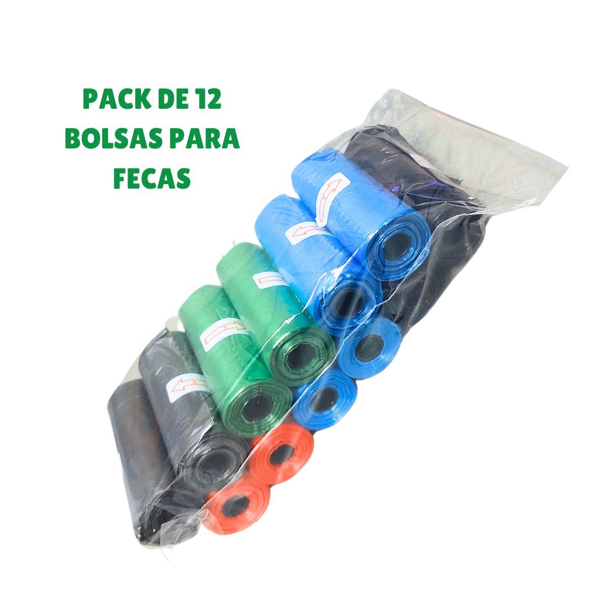 GENERICO - Repuestos Bolsas Para Fecas Pack X12 Und Para Mascotas