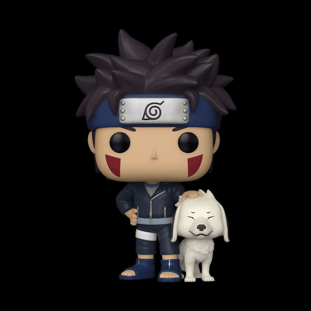 FUNKO - Funko Pop Naruto – Kiba y Akamaru 1194 + Protector