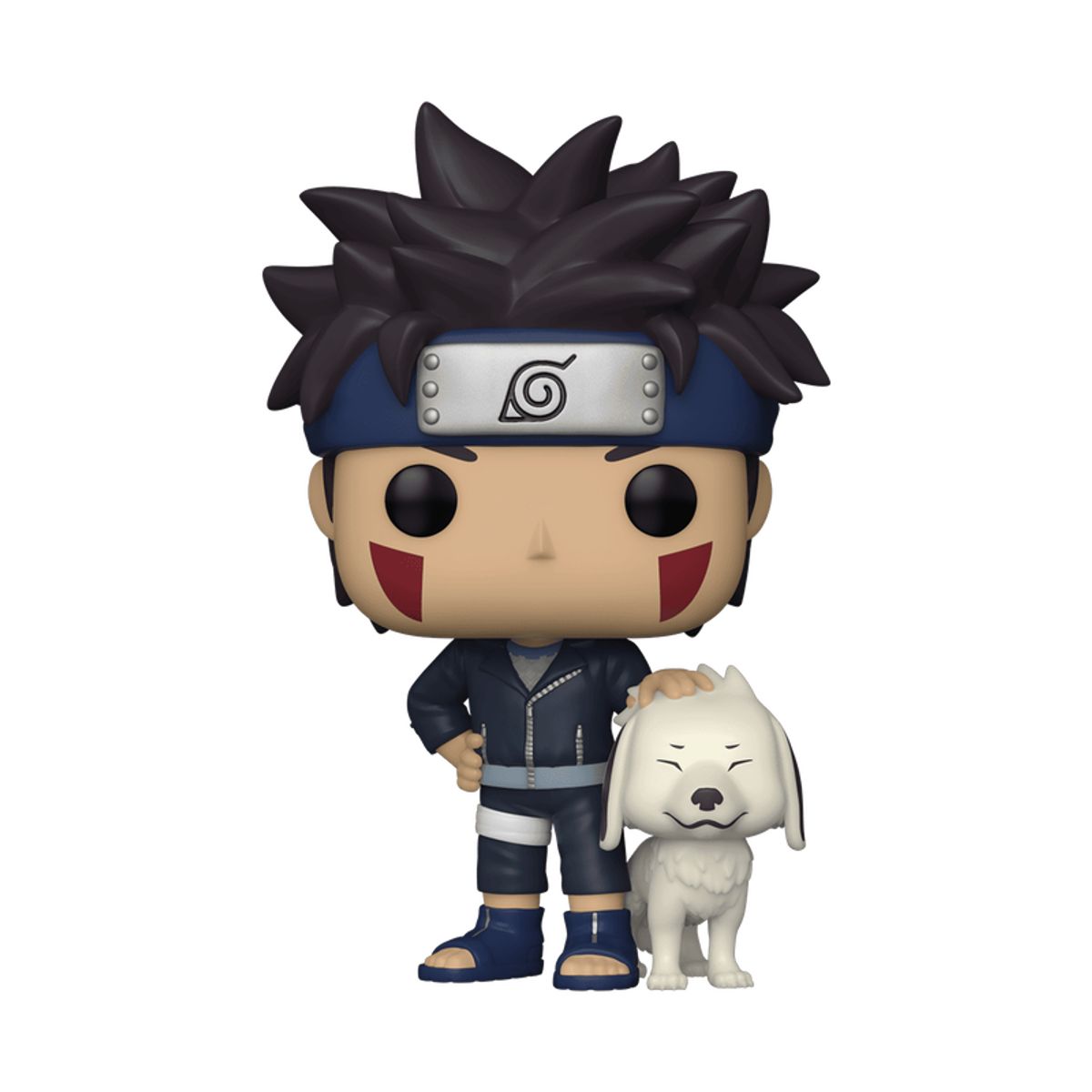 FUNKO - Funko Pop Naruto – Kiba y Akamaru 1194 + Protector