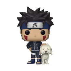 FUNKO - Pop Naruto – Kiba y Akamaru 1194 + Protector