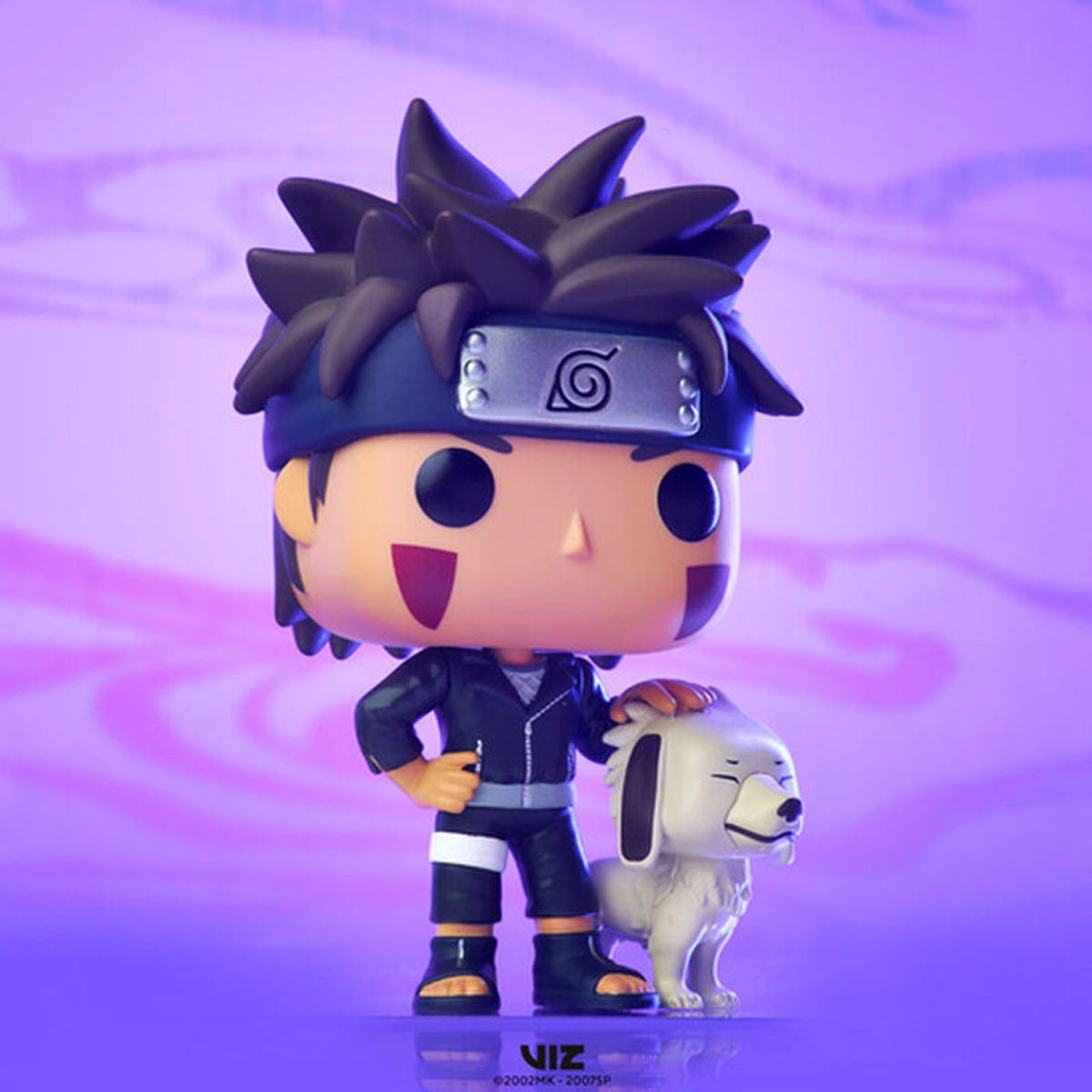 FUNKO - Funko Pop Naruto – Kiba y Akamaru 1194 + Protector