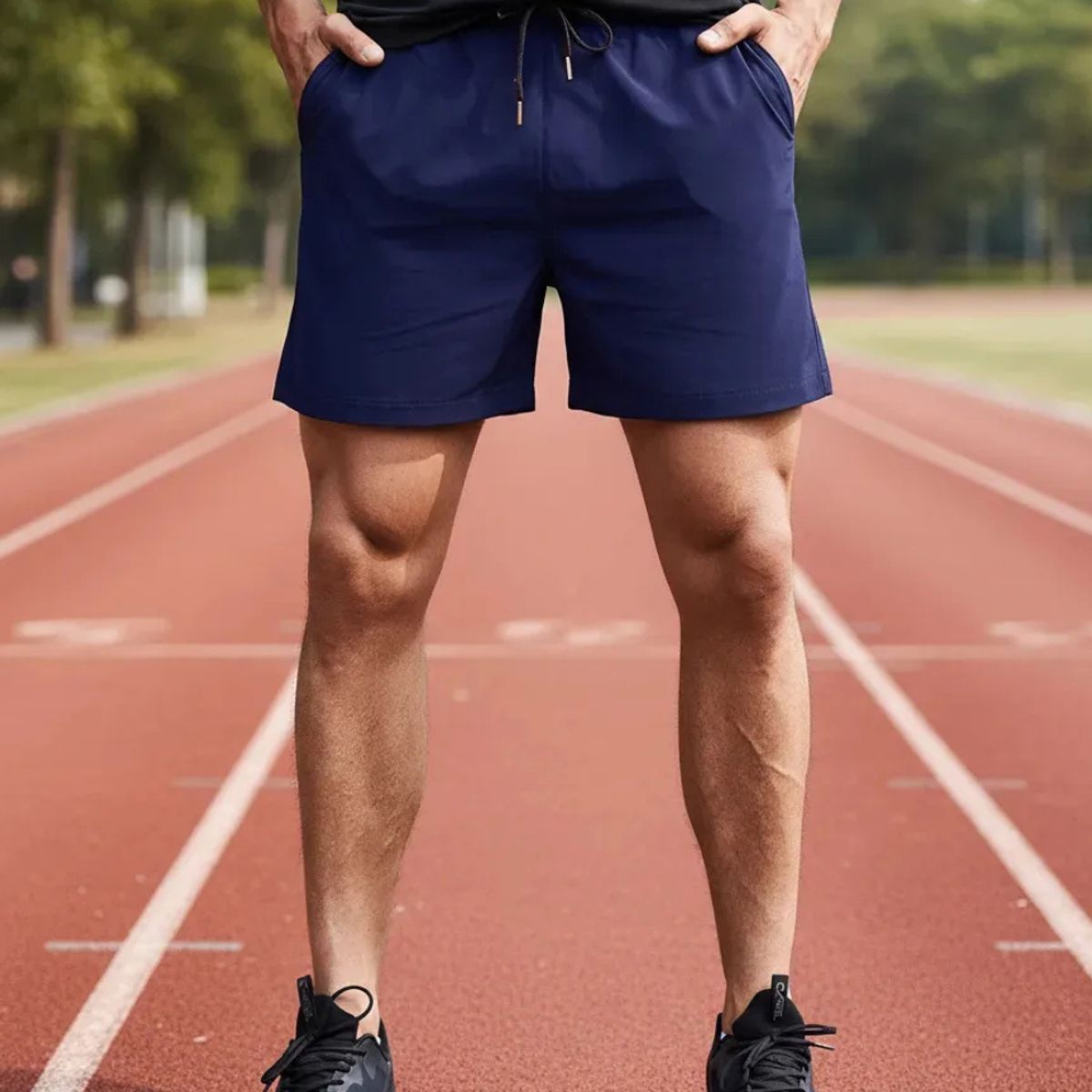 LOOK SHOP - Short Deportivo Hombre Secado Rápido. Bolsillos 8798
