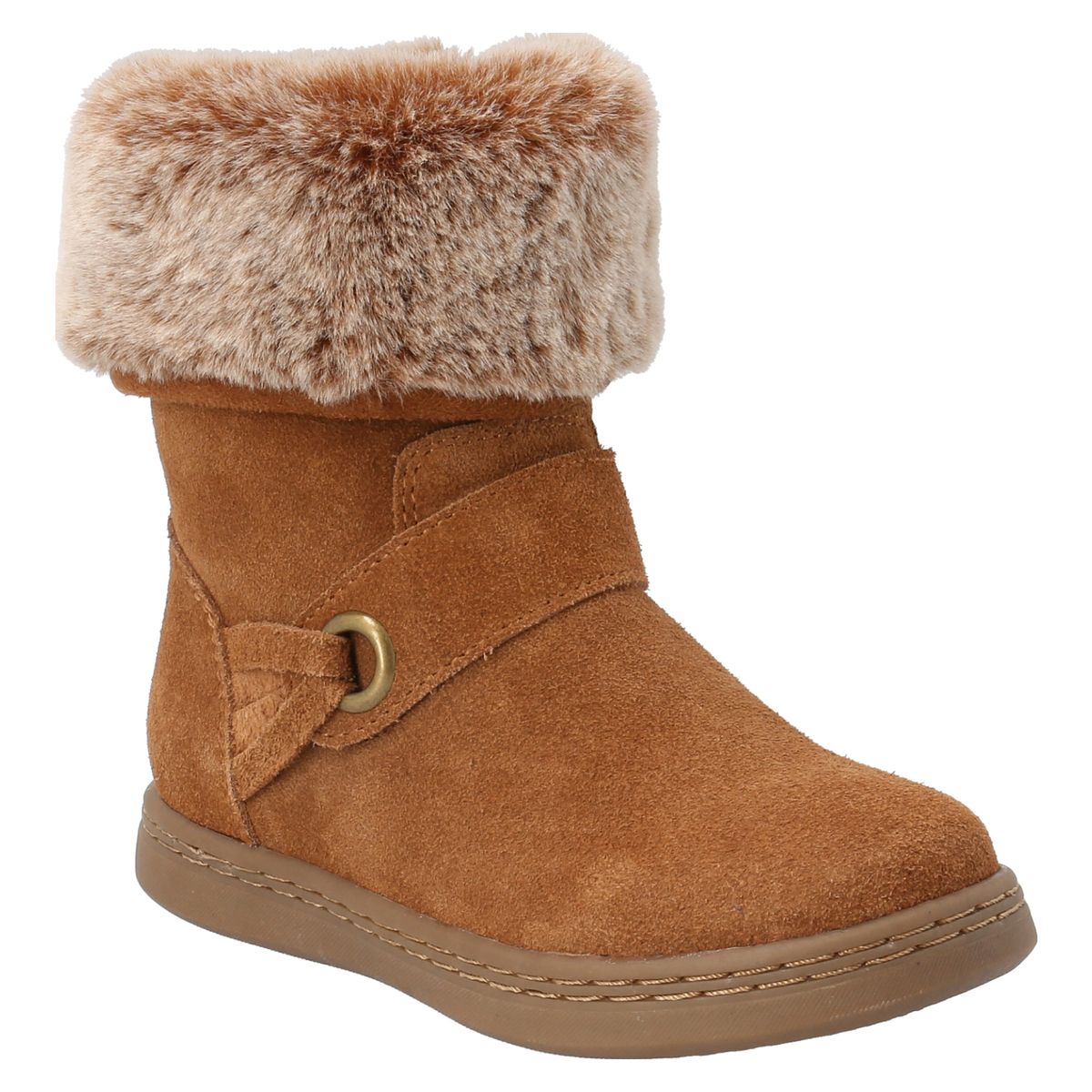 HUSH PUPPIES - Bota Niña Café