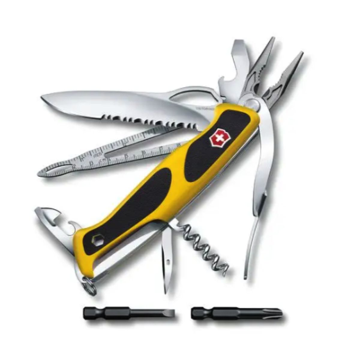 VICTORINOX - CORTAPLUMAS RANGERGRIP BOATSMAN 130MM 22 FUN AMARNEGRO VICTORINOX