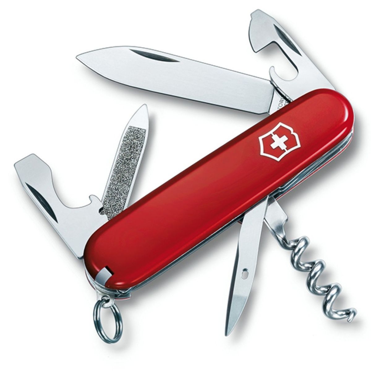 VICTORINOX - CORTAPLUMAS VICTORINOX COD 3803 SPORTSMAN 84MM ROJA CANILLA
